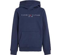 Tommy Hilfiger Kinder Unisex Hoodie Essential mit Kapuze, Blau (Twilight Navy), 14 Jahre