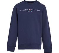 Tommy Hilfiger Kinder Unisex Sweatshirt Essential ohne Kapuze, Blau (Twilight Navy), 4 Jahre