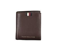 Tommy Hilfiger TH Corp Leather Trifold Coffe Bean GB6 Geldbörse für Herren, Kaffeebohne