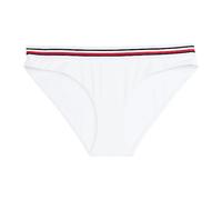 Tommy Hilfiger - Klassischer Bikini mit gestreiftem Bund - - Swimwear - Damen - Weiß - XL