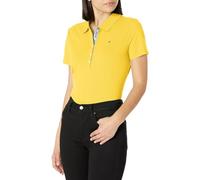 Tommy Hilfiger Klassisches Damen-Poloshirt (Standard- und Übergröße), Snapdragon, Mittel