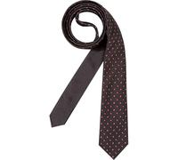 Tommy Hilfiger Krawatte Herren grau gemustert, One Size