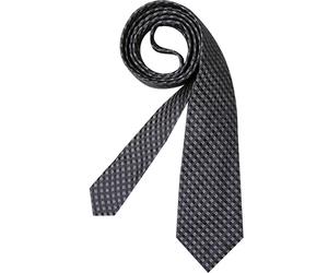Tommy Hilfiger Krawatte Herren Seide blau gemustert, One Size