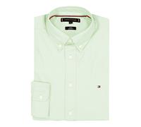 Tommy Hilfiger Kurzarmhemd Herren Regular Fit Kurzarm Baumwolle grün, M