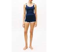 Tommy Hilfiger Lace Cami Short Pj Dark Night Navy Größe: S | Unterhosen Outlet | Damen | Schwarz