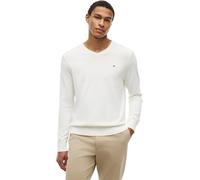 Tommy Hilfiger Herren Essential Cotton V Neck MW0MW14745 Pullover Sweater, Yellow (Ivory Petal), XL