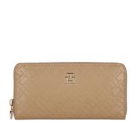 TOMMY HILFIGER TH Distinct Zip Around Wallet L Safari Canvas