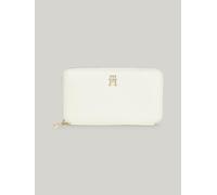 TOMMY HILFIGER - Langbörse Iconic Tommy Large Za Calico Beige