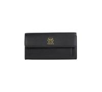 TOMMY HILFIGER - Langbörse Th Timeless Large Flap Black Schwarz