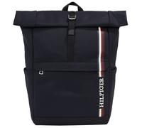 Tommy Hilfiger Laptoprucksack TH Monotype Rolltop 16" space blue