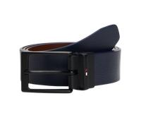"Tommy Hilfiger Layton 3.5 REV Gürtel kürzbar 115 cm, Dunkelblau / Braun" 75 cm