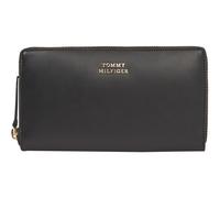 Tommy Hilfiger Leather, Geldbörse, Portemonnaie, Leder, Schwarz