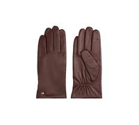 TOMMY HILFIGER Lederhandschuhe braun | S/M