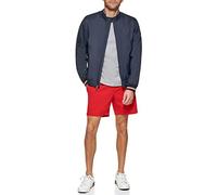 Tommy Hilfiger Leichte Varsity-Bomberjacke für Herren, Navy Poly, M