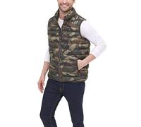 Tommy Hilfiger Leichte verstaubare Pufferweste für Herren, Camouflage, L/Tall
