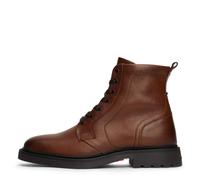 Tommy Hilfiger - Leichtgewichtiger Mid-Top Leder-Schnürstiefel braun - Gr. - 40