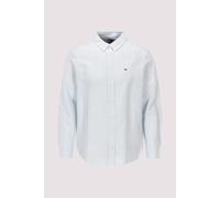 Tommy Hilfiger Leinenhemd in Blau XS Blue