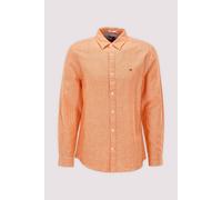 Tommy Hilfiger Leinenhemd Orange M Orange