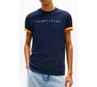 Tommy Jeans - Bekleidung Tjm Reg Linear Logo DM0DM20744 - blau - Größe XL