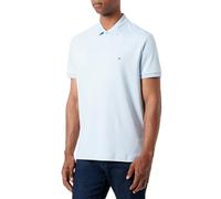 Tommy Hilfiger LIQUID COTTON ESSENTIAL REG POLO S/S Polo Herren, Blue (Breezy Blue), L