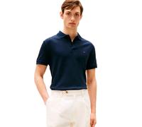 Poloshirt TOMMY HILFIGER "LIQUID COTTON ESSENTIAL REG POLO", Herren, Gr. S, blau (desert sky), Jersey, Obermaterial: 100% Baumwolle, Shirts (58679364-S) desert sky