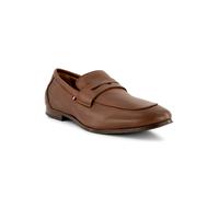 Tommy Hilfiger Loafer Herren Glattleder braun, 41 (7.5)