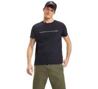 Tommy Hilfiger Herren T-Shirt Kurzarm Core Tommy Logo Rundhalsausschnitt