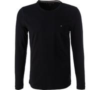 Tommy Hilfiger Longsleeve Herren Slim Fit Langarm Rundhals Baumwolle blau, XXL