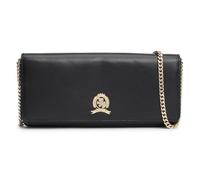 Tommy Hilfiger Luxe Leather Clutch Tasche Leder 19.5 cm black (TAS025047)