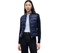 Tommy Hilfiger Lw Down Knit Mix Jacket Damen Steppjacke WW0WW51095 Navy (Dark Night), XL