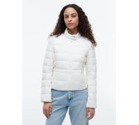 Daunenjacke TOMMY HILFIGER "LW DOWN PACKABLE JACKET", Damen, Gr. XS (34), weiß (ivory silk), Steppware, Obermaterial: 100% Nylon. Futter: 100% Nylon. Füllung: 100% Daunen, unifarben, regular fit norma