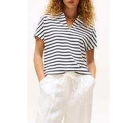 Tommy Hilfiger Lyocell Tipping Polo Dames Fit Navy Größe: M | Poloshirts Outlet | Damen | Blau