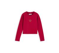 TOMMY HILFIGER Mädchen Langarmshirt dunkelrot | 140