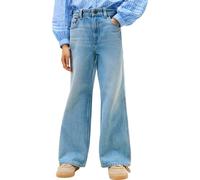 Tommy Hilfiger Teens Wide Leg Jeans aus reiner Baumwolle in Blau, Größe 176