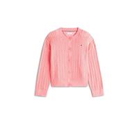 TOMMY HILFIGER Mädchen Strickjacke koralle | 140