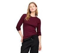 Tommy Hilfiger Maxikleid für Damen, Paisleymuster, Deep Rouge, Groß