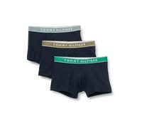 Tommy Hilfiger Men 3P Trunk WB UM0UM03457, Red (UNT OLV/Nvue Grn/Grvty Grn), L