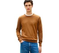Tommy Hilfiger Men Essential SSNL Cotton Crewneck MW0MW39999 Pullover Sweater, Brown, XXL, Braun (Highland Khaki), XXL