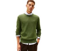Tommy Hilfiger Men Essential SSNL Cotton Crewneck MW0MW39999 Pullover Sweater, Grün, XL, Grün (Mountain Pine), XL