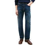 Tommy Hilfiger Men's Regular Tapered Harlem BAZ Ind MW0MW42327, Denim, 33W / 32L