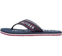 Tommy Hilfiger SPORTY HILFIGER BEACH SANDAL Herren-Flip-Flops, dunkelblau, größe 45