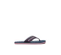 Tommy Hilfiger SPORTY HILFIGER BEACH SANDAL Herren-Flip-Flops, dunkelblau, größe 43