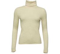 Tommy Hilfiger MERINO ROLL-NK SWEATER Damen-Rollkragenpullover, beige, größe S