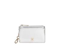 Tommy Hilfiger Metallic Card Holder, Kartenetui, Silber