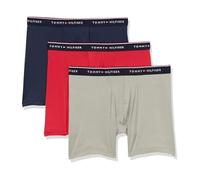 Tommy Hilfiger Micro Classics Boxershorts, 3er-Pack, Mahagoni, Marineblau, Grau meliert, X-Large