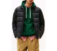 Steppjacke TOMMY HILFIGER "MID WEIGHT STAND COLLAR", Herren, Gr. XL, schwarz, Web, Obermaterial: 100% Polyamid, unifarben, regular fit normal, Rundhals, eingesetzt gerader Abschluss, Jacken, Winterjac