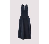 Tommy Hilfiger Midikleid Bio-Baumwolle M Blue