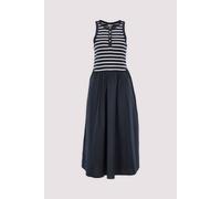 Tommy Hilfiger Midikleid Bio-Baumwolle XL Blue