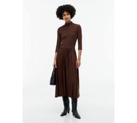Tommy Hilfiger Midikleid Damen Viskose braun, XS