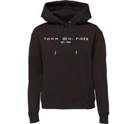 Kapuzensweatshirt TOMMY HILFIGER "MDRN REG CORP LOGO HOODIE" Gr. S (36), schwarz (black) Damen Sweatshirts (15829955-S) black